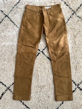 Gustin #87 Japan Heavy Moleskin, Camel, Size 30 Slim